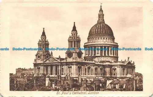 R106503 St. Pauls Cathedral. London. Valentine