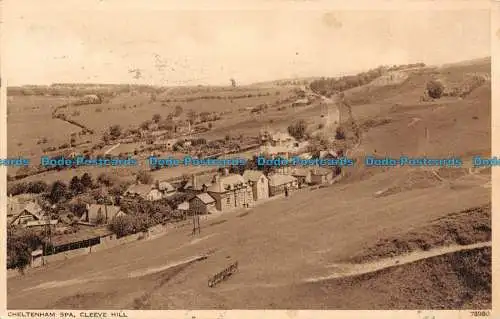 R106515 Cheltenham Spa. Sleeve Hill. Photochrom. Nr 78980. 1950