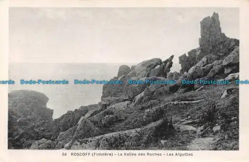R106670 Roscoff. La Vallee des Roches. les Aiguilles. Nr 56