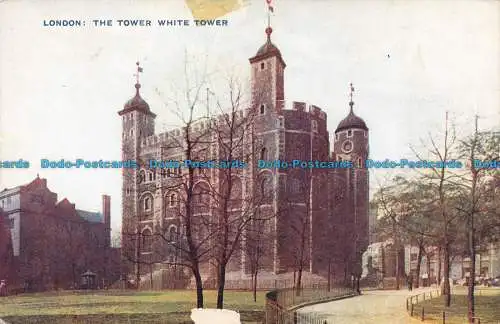 R106693 London. The Tower White Tower. Photochrom. Celesque