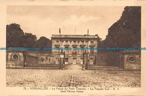 R106720 Versailles. Kleiner Trianon Palast. A.P. No 76