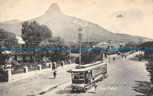 R106121 Hauptstraße und Löwenkopf. Sea Point. Valentine