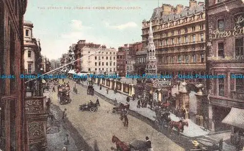 R106915 The Strand and Charing Cross Station. London