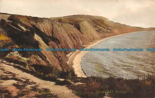 R106929 Budleigh Salterton. Die Bucht von Straight Point. Frith