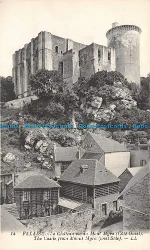 R106946 Falaise. Die Burg vom Berg Myra. LL. Nr 14