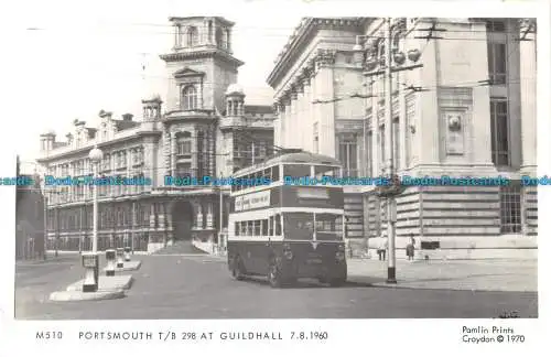 R107231 Portsmouth T B 298 in Guildhall. Pamlin. RP