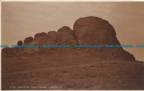 R107303 Hay Tor. Dartmoor. Judges Ltd. Nr 6744