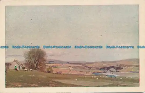 R107436 Alte Postkarte. Land