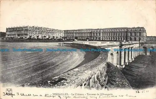 R107554 Versailles. Le Chateau. Terrasse de l Orangeric