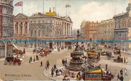 R107555 Piccadilly Circus. Hildesheimer. 1906