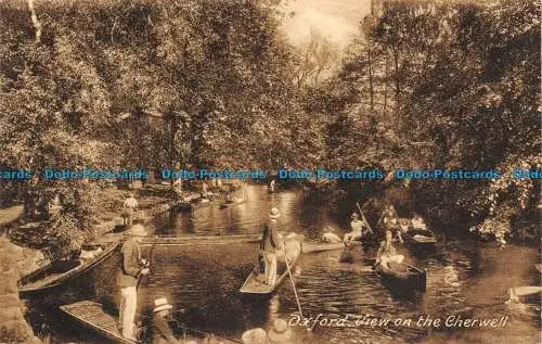 R107682 Oxford. Blick auf den Cherwell. Frith