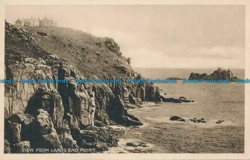 R107705 Blick vom Lands End Point. Valentinstag. Sepiatyp