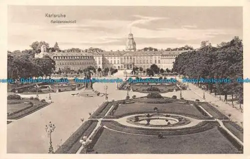 R107719 Karlsruhe. Residenzschloss. Ernst Schuler