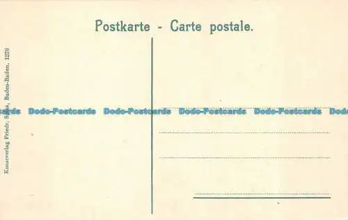 R107830 Baden Baden v. d. Sophienruhe