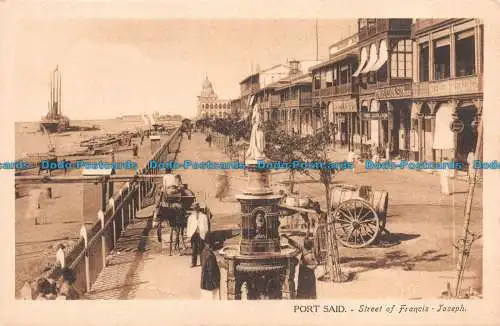 R107845 Port Said. Straße Franz Joseph
