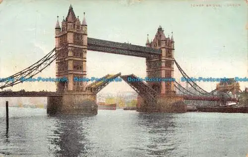 R107910 Tower Bridge. London. 1906