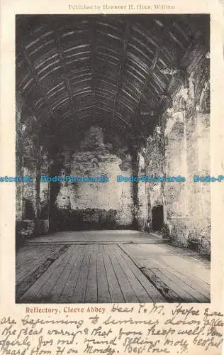 R109120 reflektierend. Sleeve Abbey. Herbert H. Loch. 1905
