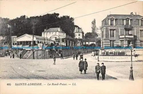 R110159 Sainte Adresse. Le Rond Point. LL. Nr 495. B. Hopkins