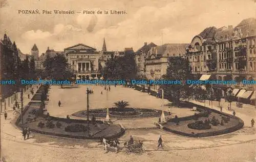 R110205 Poznan. Wolnosci platzieren. Place de la Liberte. B. Hopkins