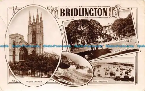 R110236 Bridlington. Mehrfachansicht. Bamforth. RP