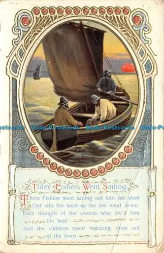R109336 Drei Fischer gingen segeln. Philco