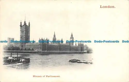 R109392 London. Houses of Parliament