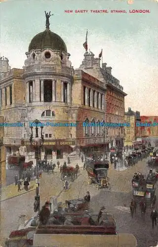 R109396 New Gaiety Theatre Strand. London. 1909