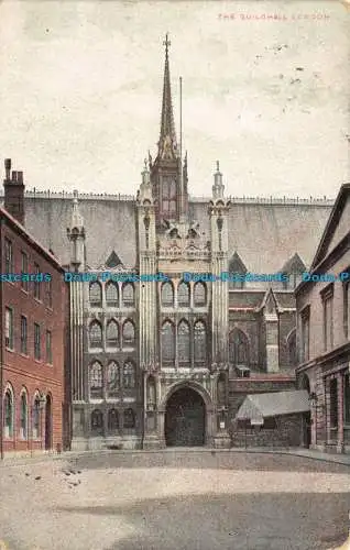 R109398 The Guildhall. London. 1907