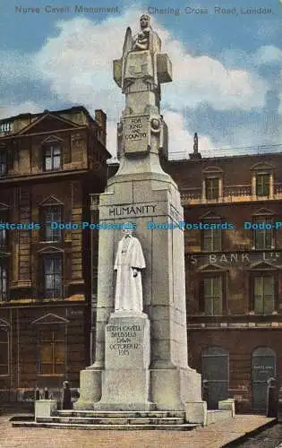 R109399 Nurse Cavell Monument. Querstraße wechseln. London