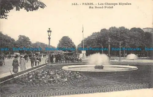 R109838 Paris. Les Champs Elysees. Au Rond Point. Nr 145. B. Hopkins