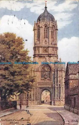 R109431 Tom Tower Christ Church Oxford. Lachs. 1922