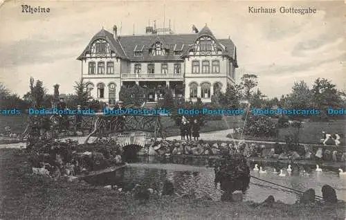 R110338 Rheine. Kurhaus Gottesgabe. B. Hopkins