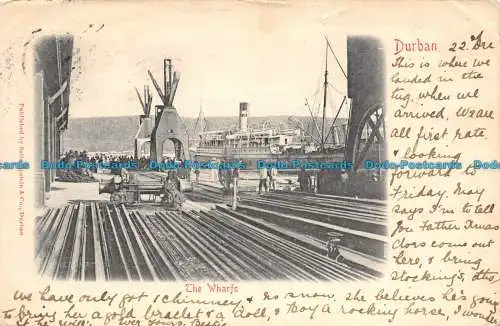 R110343 Durban. The Wharfs. Sallo Epstein. B. Hopkins