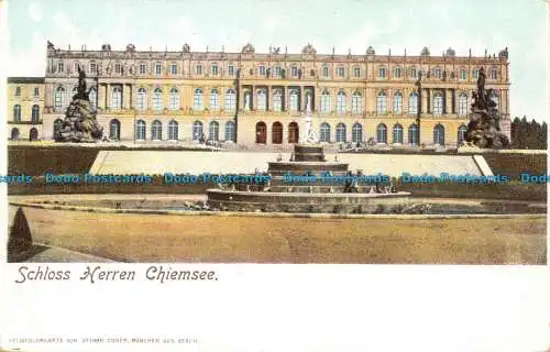 R110359 Schloss Herren Chiemsee. Ottmar Zieher. B. Hopkins