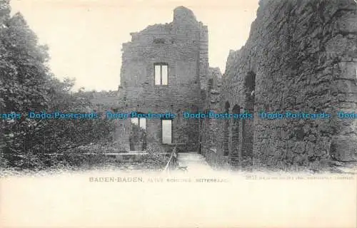 R110376 Baden Baden Altes Schloss Rittersaal. B. Hopkins