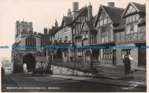 R110407 Westgate and Leycester Hospital. Warwick. Walter Scott. Nr K 805. RP