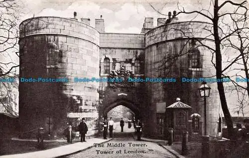 R111009 Der mittlere Turm. Tower of London. Sturm und Polden