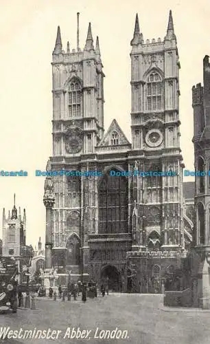 R111011 Westminster Abbey. London. Die klassische