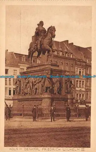 R111065 Köln. Denkmal Friedrich Wilhelm III