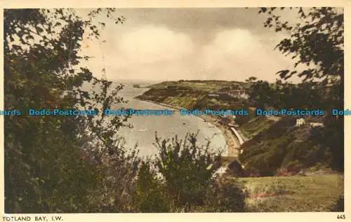 R109983 Totland Bay. I. W. Dean. The Bay. Nr 445