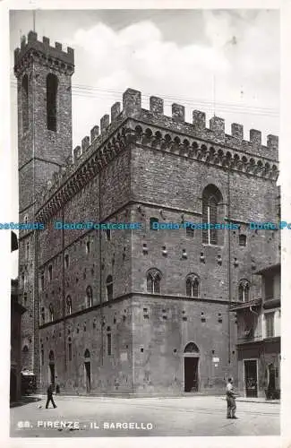 R111089 Firenze. Il Bargello. Gino Innocenti. RP