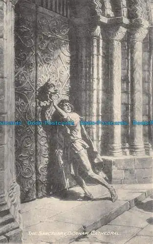R110523 The Sanctuary Durham Cathedral. Kautionen