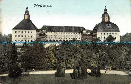 R110056 Gotha. Schloss. Ottmar Zieher. 1906. B. Hopkins