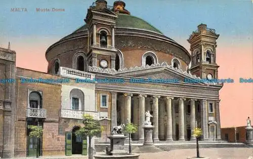R110107 Malta. Musta Dome. B. Hopkins