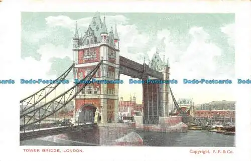 R110674 Tower Bridge. London. F. F. und Co