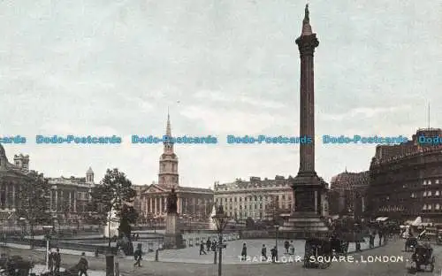 R110692 Trafalgar Square. London. Die nationale