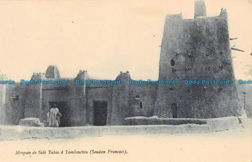 R111324 Moschee de Sidi Yahia a Tombouctou. Soudan Francais