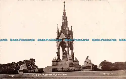 R111395 Albert Memorial. London. Savoy. RP