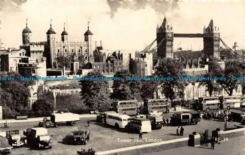 R112670 Tower Hill. London. RP. 1959