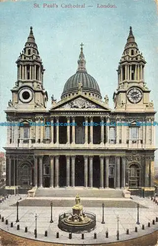 R112820 St. Pauls Cathedral. London. Empire. 1905